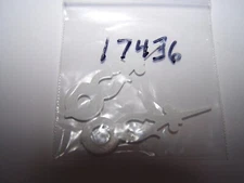 Cuckoo hands, white or cream, choice of 1 PR., for 60/70/80/90mm diameter dial