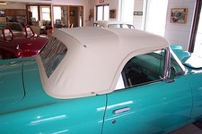 55 56 57 Replica Thunderbird T-bird Softop Convertible Top Assembly 55 56 57 Replica Thunderbird T-bird Softop Convertible Top Assembly