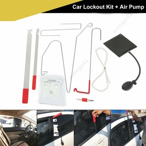 10pcs Car Door Key Lost Lock Out Emergency Door Unlock Open Tools