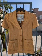 Anthropologie Tabitha Coat - Brown Size 0