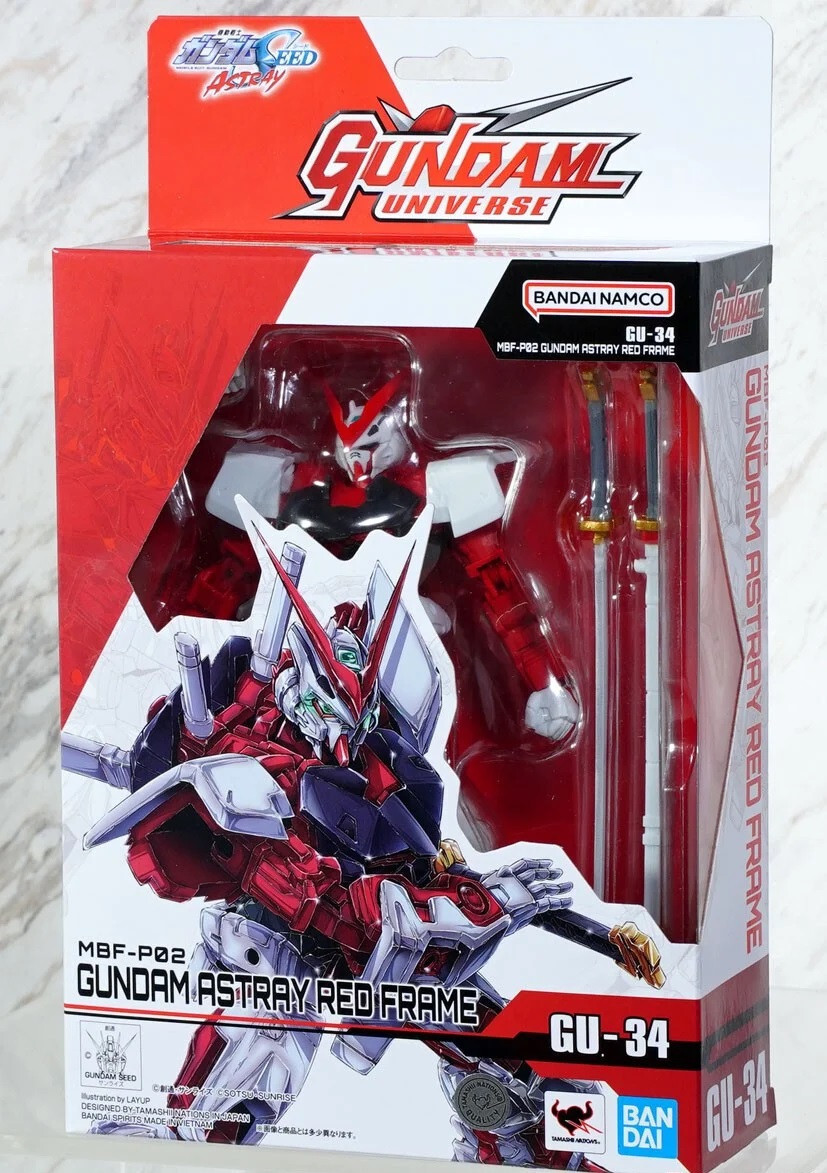 Gundam Universe GU-34 Gundam Seed Astray Red Frame action figure