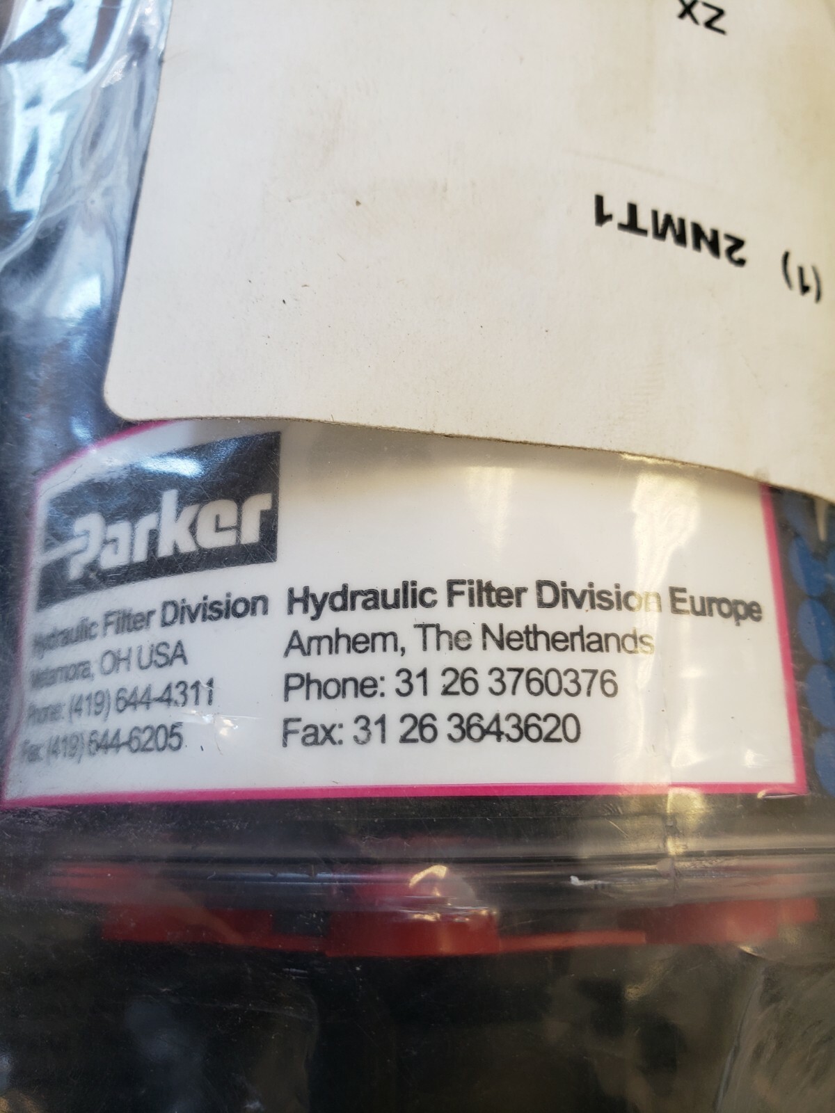 NEW Parker TriCeptor Hydraulic Tank Desiccant Breather, 2NMT1 ZX (E24
