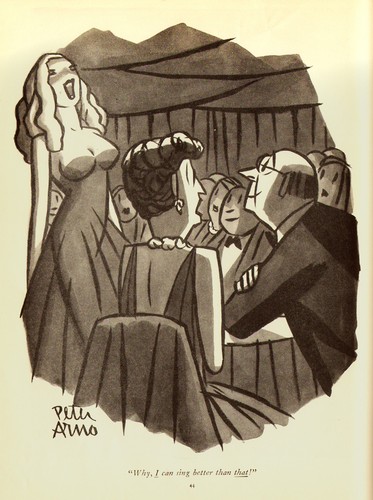 VINTAGE Peter Arno's SIZZLING PLATTER (1949) Humor Cartoons NEW YORKER Sketches - Imagen 3 de 4
