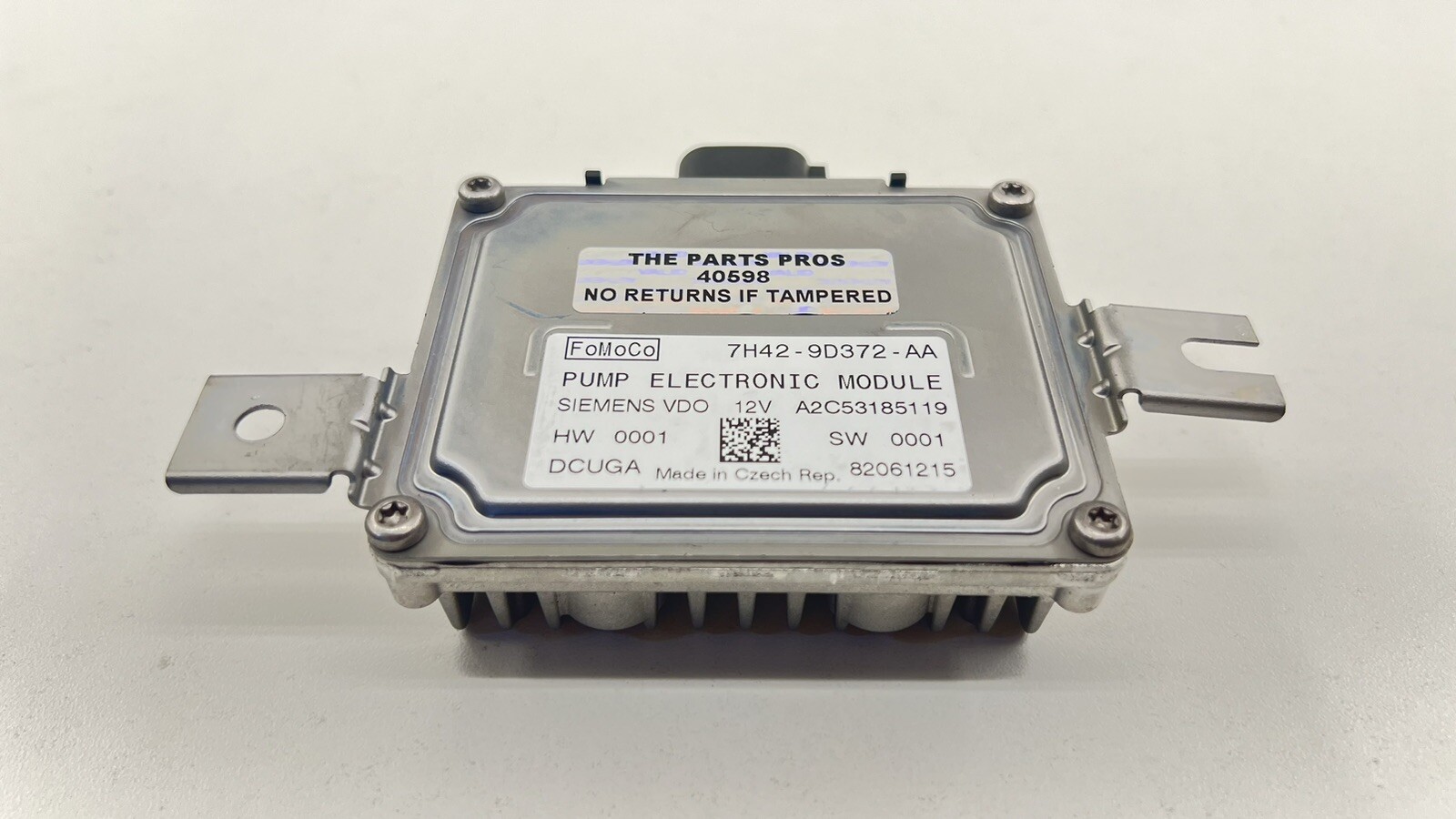 07-17 ASTON MARTIN VANTAGE GAS FUEL PUMP CONTROL MODULE 7H42-9D372-AA OEM