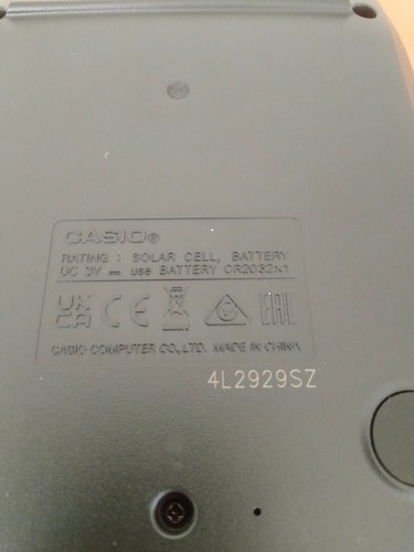 CASIO WM-320MT-N Waterproof Dustproof Calculator Mini Just Type 12 digits solar - Picture 16 of 16
