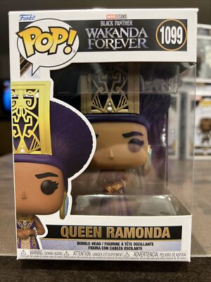 Marvel Black Panther Wakanda Forever Queen Ramonda 1099 Funko Pop OVP Rare New