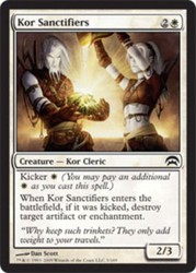 Kor Sanctifiers Planechase Common