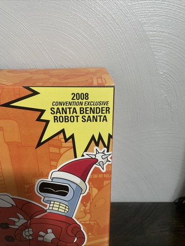 Toynami Futurama 2008 Convention Exclusive Santa Bender & Robot Santa Rare - Picture 5 of 10