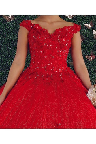 Womens Dresses For Prom Quinceanera Long Sweetheart Off The Shoulder Ball Gown - Picture 21 of 134