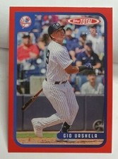 Gio Urshela 2020 Topps Total #625 - RED Parallel #'d 4/10 - NEW YORK YANKEES