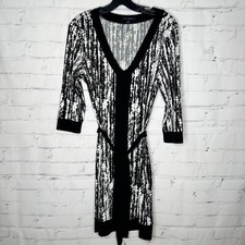 Banana Republic Medium Black & White Dress