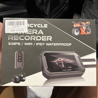 Motorcycle Camera Recorder FHD1080P 3.0IPS/Wifi/IP67 waterproof