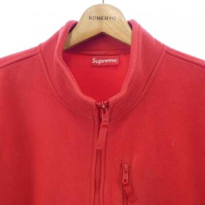Supreme 22AW Polartec Zip Fleece Jacket Red Size L Blouson | eBay