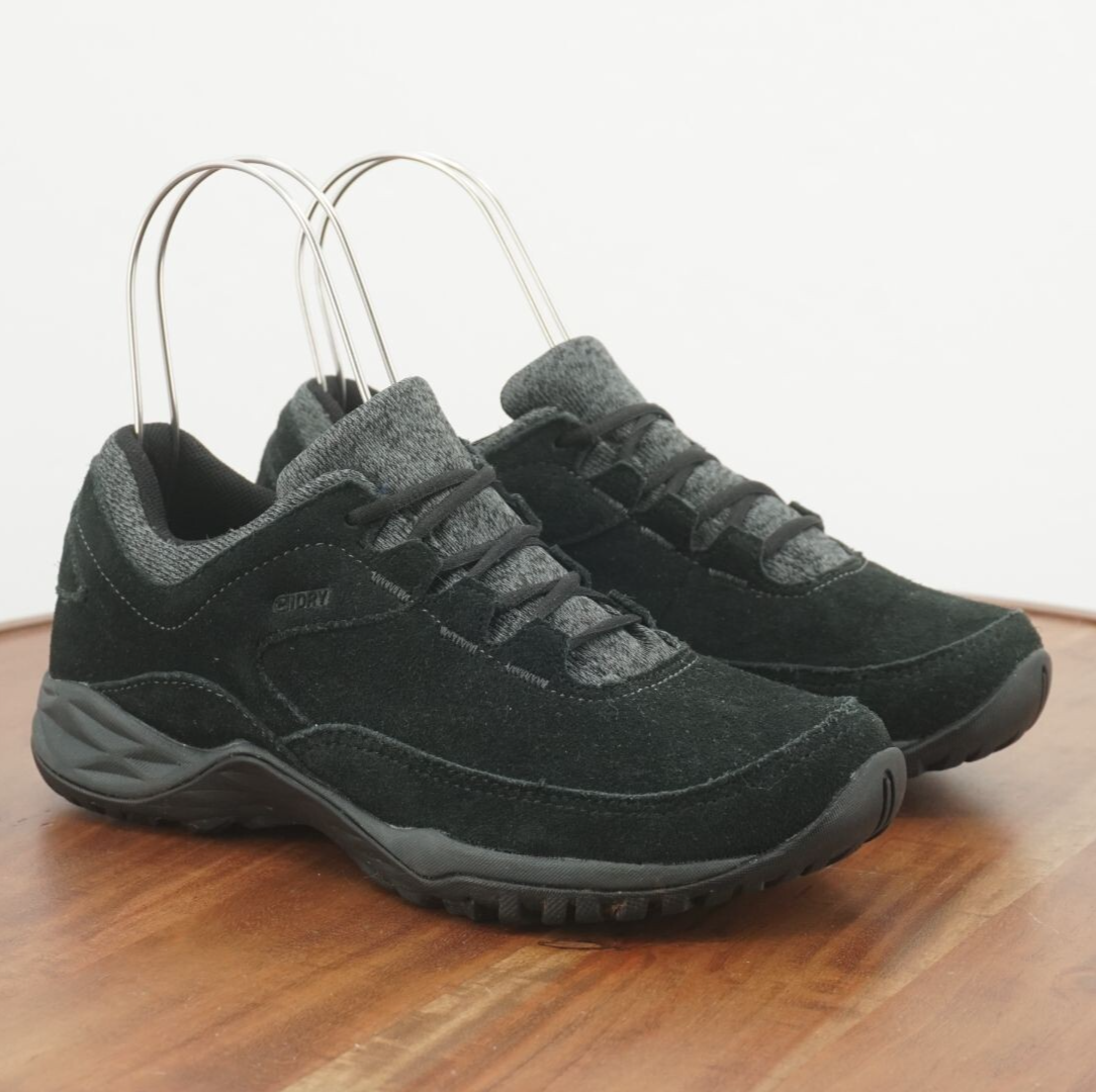 Scarpe da trekking Merrell donna Addison sneakers trail walking nere scamosciate stringate 7