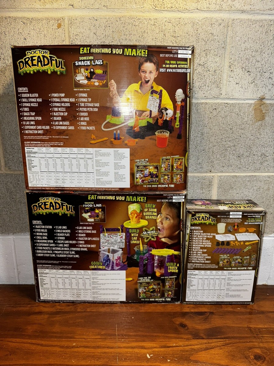 Doctor Dreadful Freaky Food Lab Swueemy Snack Lab Booster Pack