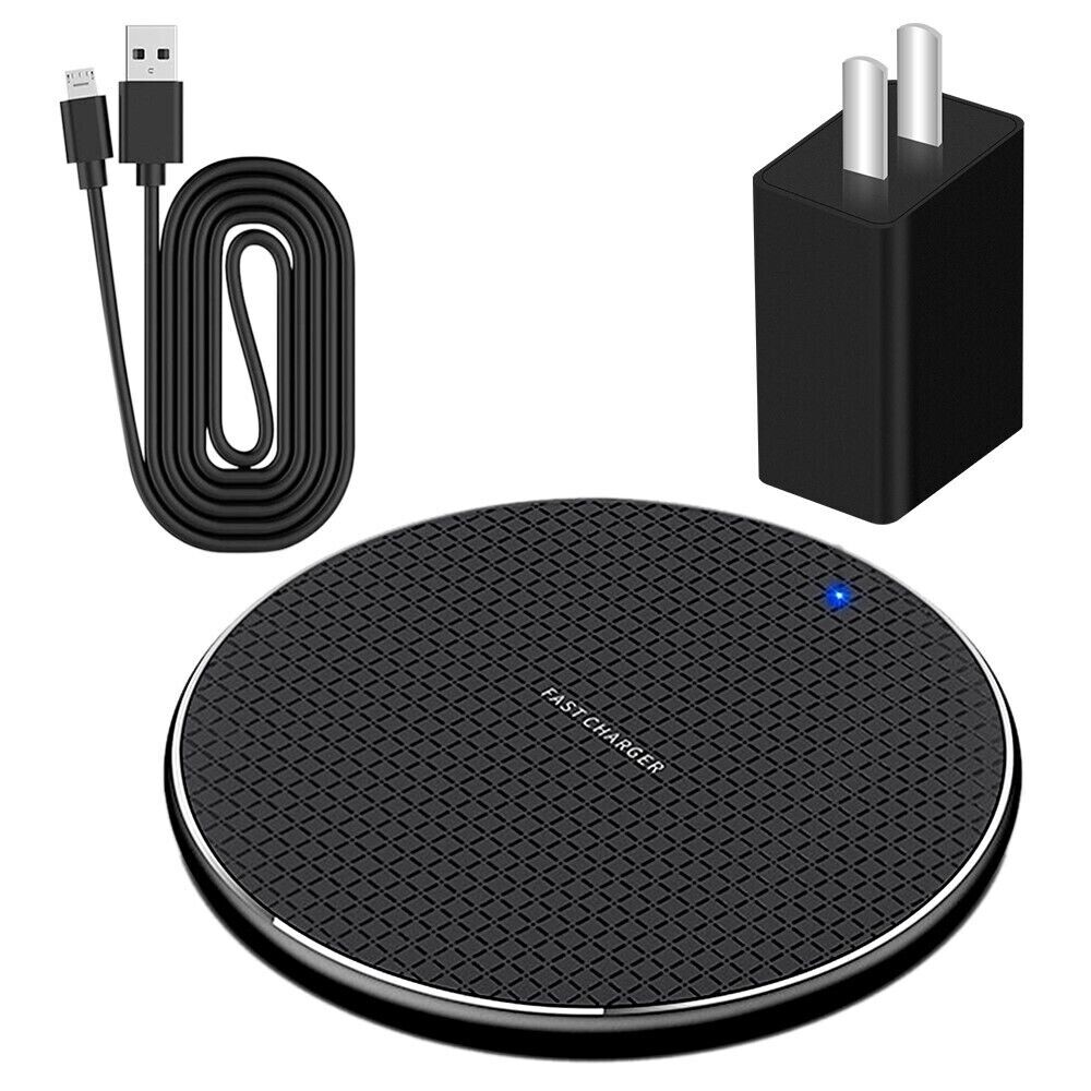Samsung Galaxy Note 8 SM-N950U Wireless Charger Pad with Cable and USB Adapter-image