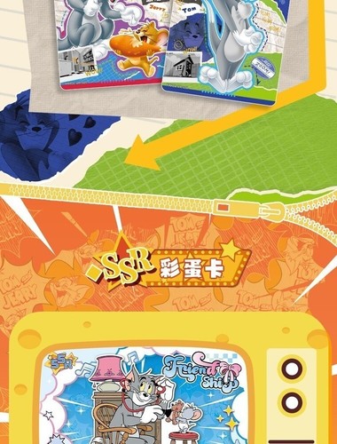 2025 KaYou Producto Tom y Jerry Animación Colección Tarjetas Coleccionables Juguetes - Imagen 19 de 24