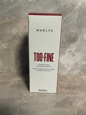 Maelys TOO-FINE Clinically Proven Face Sculpting Serum 15 mL. / 0.5 Fl. Oz. NIB 