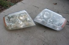 Oem Jeep Wj Headlights Head Lamps 99-04 Grand Cherokee Oem Jeep Wj Headlights Head Lamps 99-04 Grand Cherokee