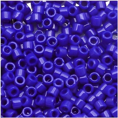 Miyuki Delica Seed Beads Size 11/0 Opaque Cobalt Blue BULK 50GM DB726