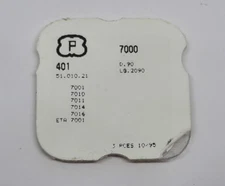 Genuine Vintage NOS Peseux 7000-401 Steel Winding Stem Watch Part