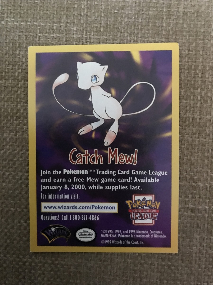 1999 mew pokemon card Japanese CD Promo #151 (1999) PSA 8 Pokemon Mew Black Star Promo