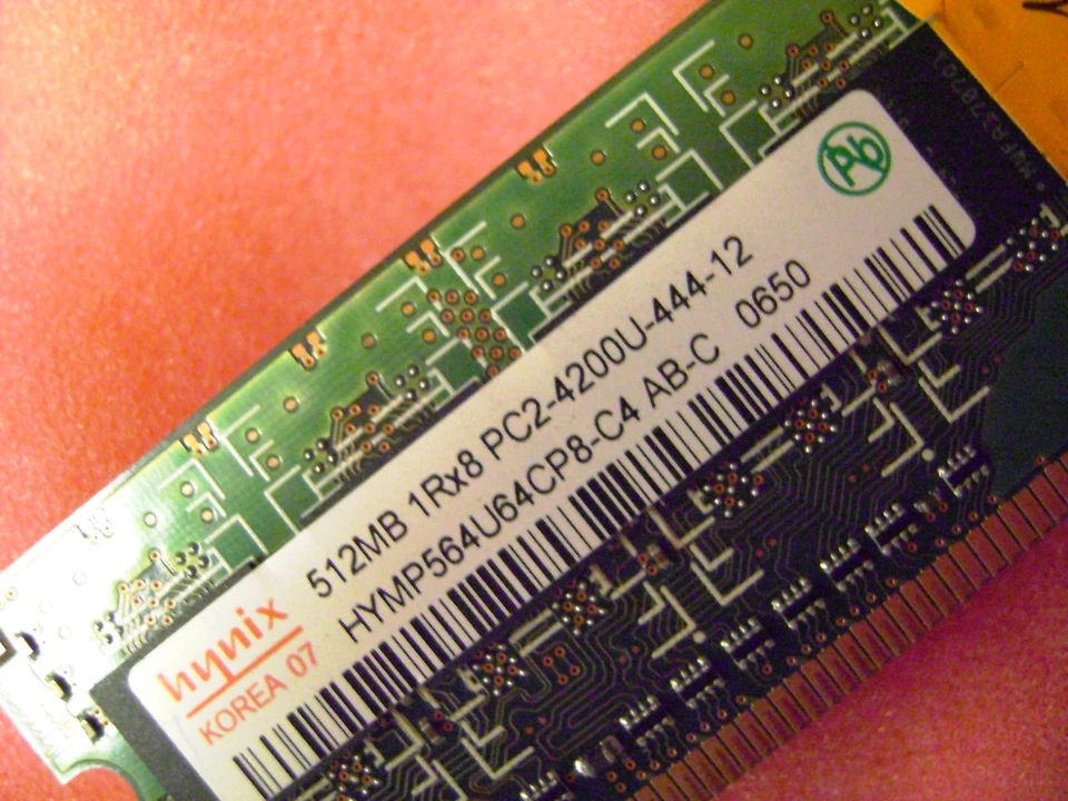 Hynix 512MB HYMP564U64CP8-C4 AB-C * DDR2 PC2-4200 533Mhz Desktop Memory RAM - Image 3 of 4