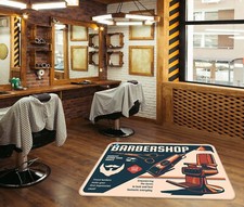 Tappeto sedia 3D RAII267 barbiere negozio elegante foto tappeto Sinsin