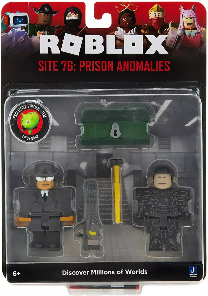 NEW 2021 Roblox Action Collection SITE 76 PRISION ANAMOLIES Game Pack  Virtual