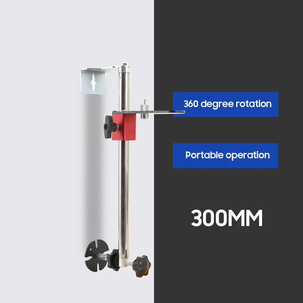 Laser Level Wall Mount Bracket 300-400mm Adjustable Support Holder