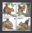 E1531 - Armenia 2001 - MNH - Dieren / Animals WWF/WNF