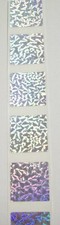 100 to 1000 TLW75 .75" Square Holographic Hologram Labels Stickers