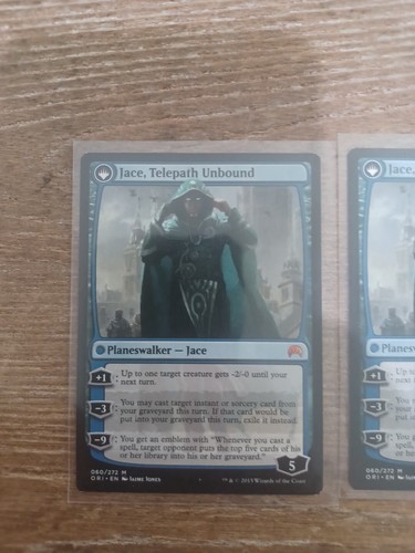 2x Jace, Vryn's Prodigy Magic: the Gathering Magic Origins quasi nuovo - Foto 5 di 6