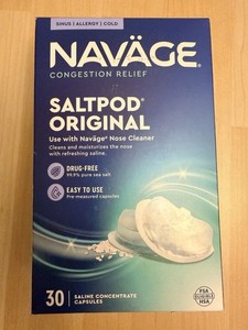 Navage Salt Pods 30 Count. BNIB. Nasal Care. Seal intact