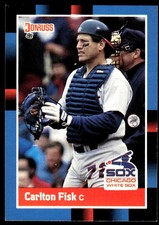 Carlton Fisk 1988 Donruss #260 White Sox MLB READ FREE SHIPPING AutographDen