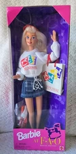 RARE 1996 BARBIE Doll AT F.A.O. SCHWARZ Special Edition NIB Mattel 17298