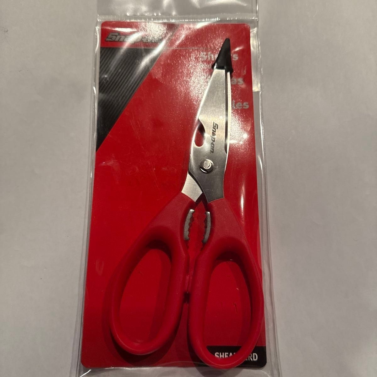 スナップオン　SHEARS1RD ハサミ　ボトルオープナー　レッド　新品 はさみ・カッター