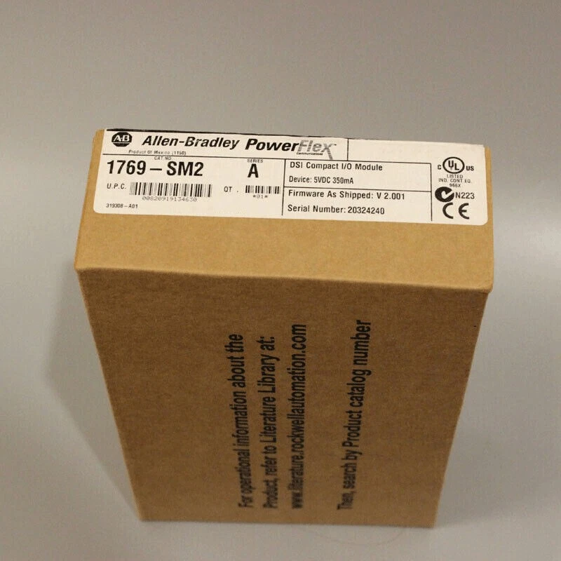 New Factory Sealed AB 1769-SM2 SER A Compact I/O DSI/Modbus Module 1769SM2 - Image 2 of 4