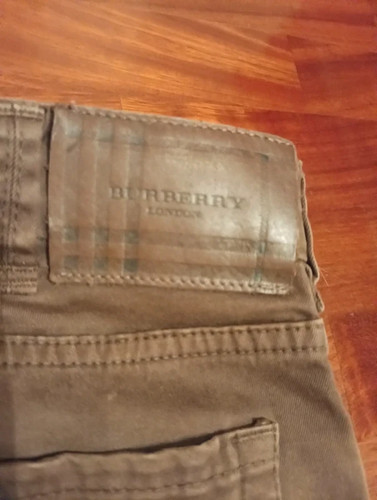 Burberry London, BURBERRY London Mens Vintage Brown Jeans Size IT 48 W32 Nova Check