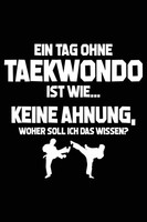 Notizbuch A5 Taekwondo, 120 Seiten, Linierte BläTter, Sport, Training