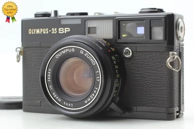Appareil photo argentique télémétrique 35 mm Olympus 35 SP noir Olympus 35... - Photo 1/4