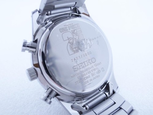 mint SEIKO ONE PIECE 25th Shanks & Luffy wristwatch Limited 5000 Made In Japan - 第 4/10 張圖片