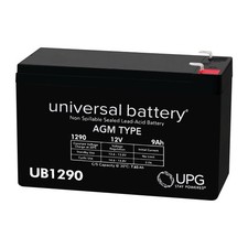 UPG 12V 9Ah SLA Replacement Battery for Razor E90 Accelerator Scooter E600 E650