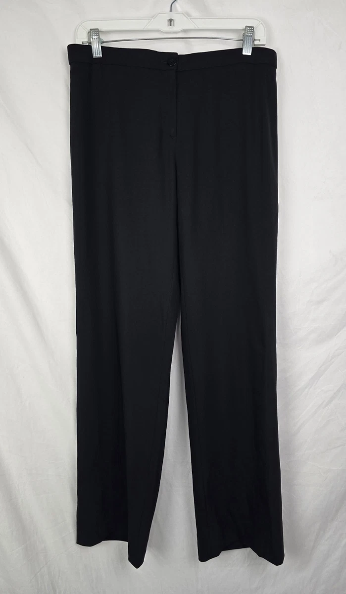 25+ Armani Collezioni Black Pants for Women for sale | Updated Oct