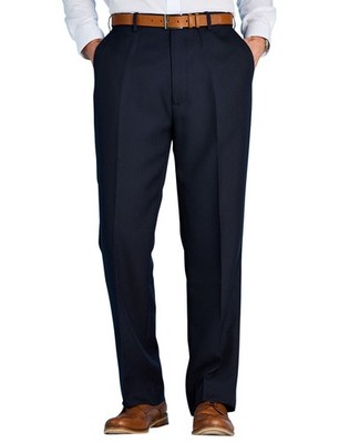 Herren Stretch Taille Formell Smart Arbeitshose Versteckte Gummizug Hose von Chums