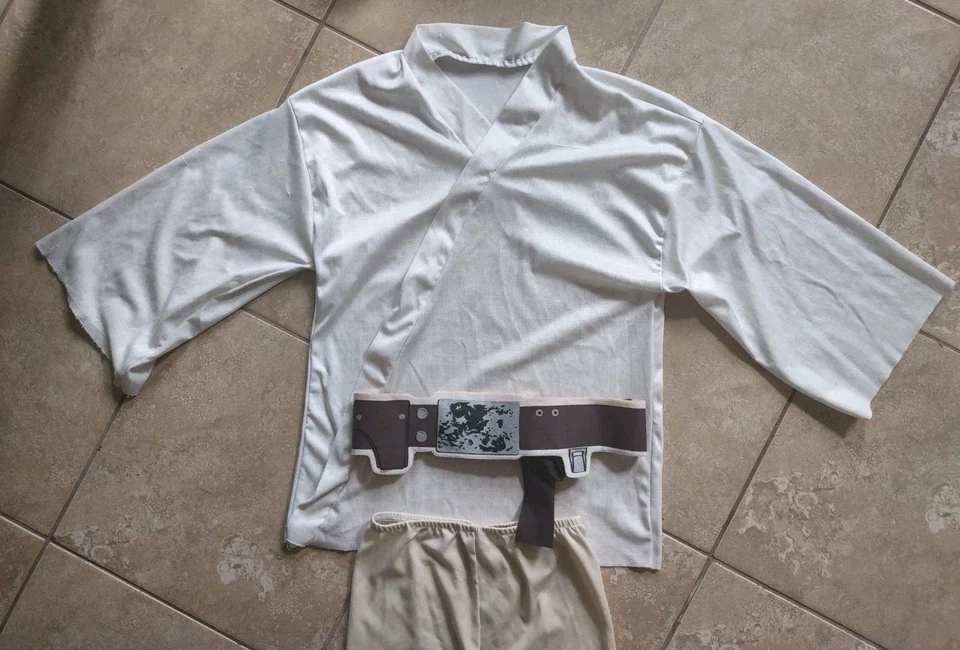 Star Wars Luke Skywalker Disfraz Halloween Set 3 Piezas Niños Talla Pequeña ¡Oficial! Foto 2 de 4