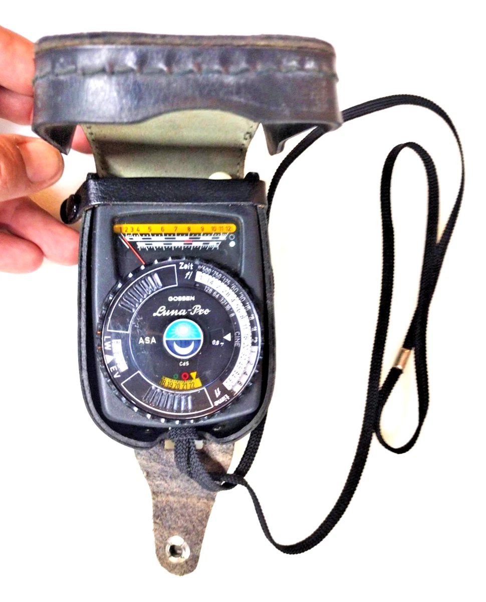 西ドイツ製 GOSSEN LUNA-pro 露出計 中古品 西ドイツ製 GOSSEN LUNA-pro 露出計 中古品 西ドイツ製 GOSSEN LUNA