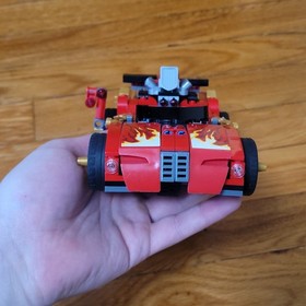 LEGO Ninjago 70727 Kai&rsquo;s X-1 Ninja Charger &ndash; no minifigs, near complete.