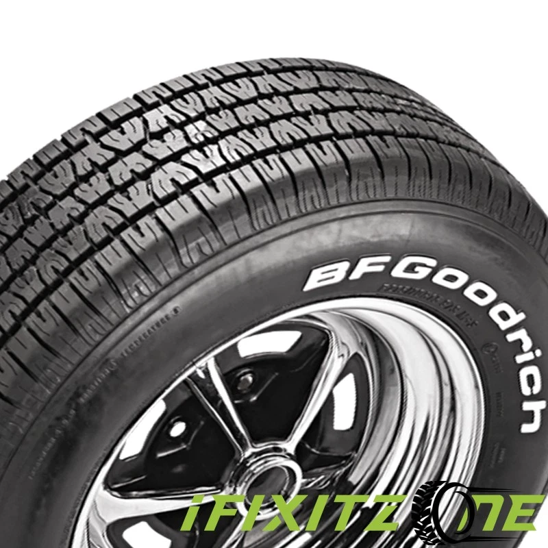 4 BFGoodrich Radial T/A 225/60R14 94S All Season Performance White Letters Foto 2 de 4