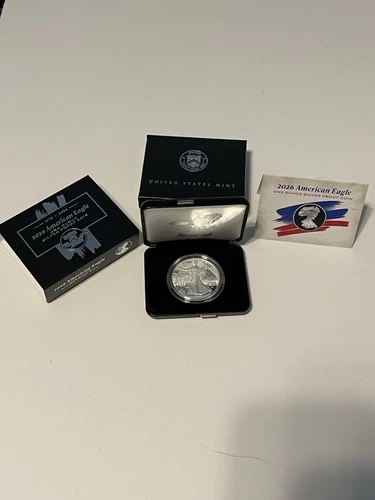 2026 W PROOF AMERICAN SILVER EAGLE (1776-2026) 250th PRIVY US MINT IN HAND !!!!!